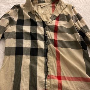Burberry Button Up Shirt Size M